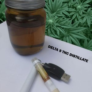 Vape Battery and Distillate Cartridge